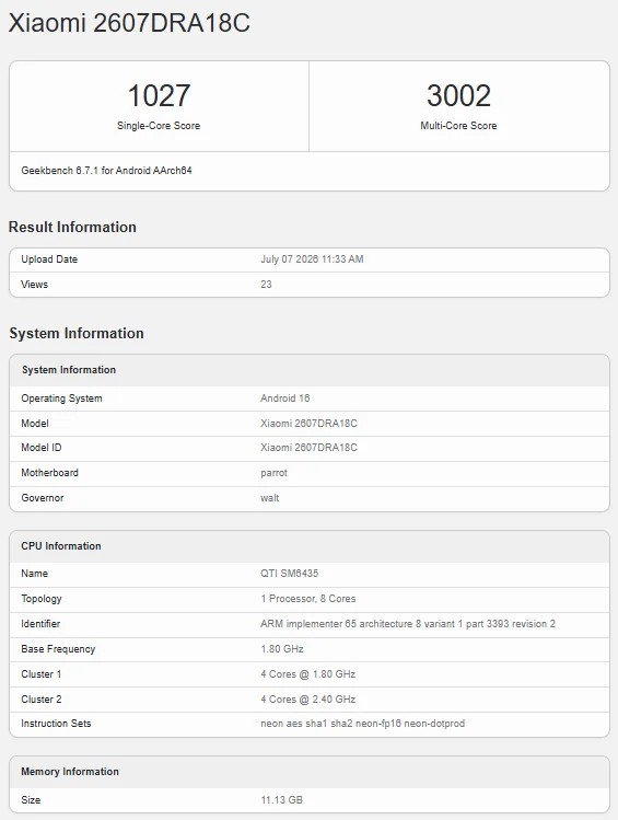 REDMI Note 17