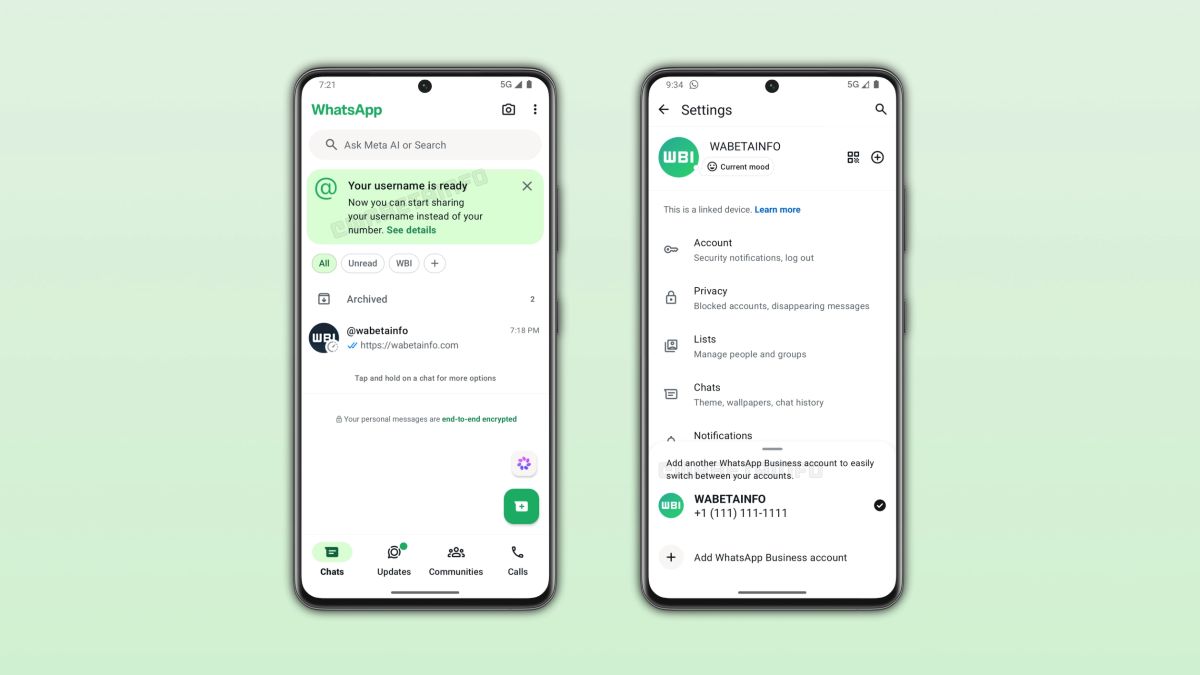 WhatsApp adaugă noi funcții și extinde suportul pentru mai multe conturi