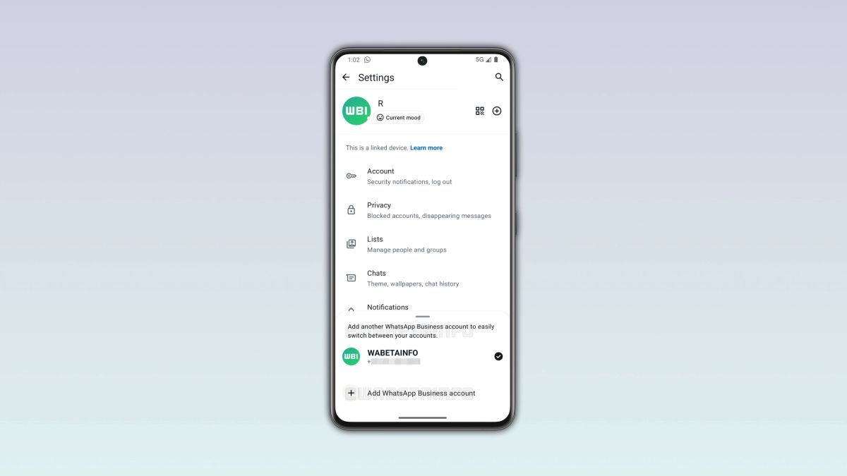 WhatsApp Business permite utilizarea a două conturi pe același telefon cu Android