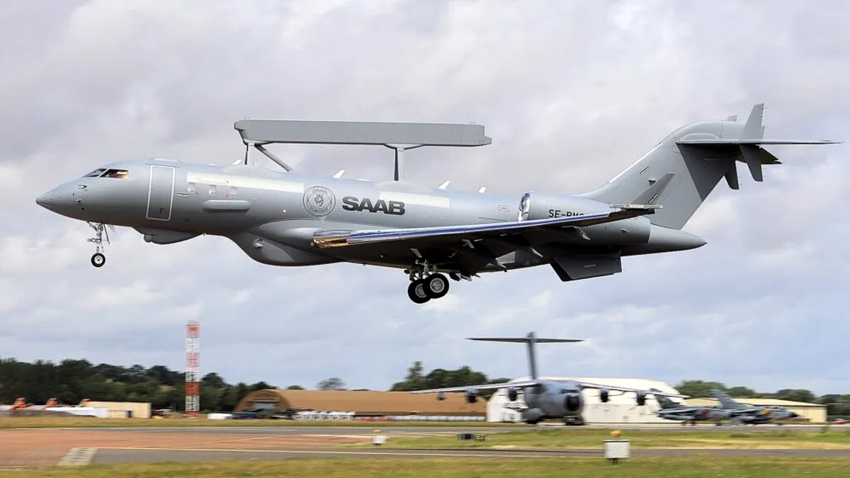 România și alte 10 state NATO cumpără noi avioane-radar GlobalEye pentru înlocuirea flotei AWACS