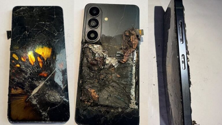Un telefon Samsung ar fi explodat în buzunarul unui bărbat. Victima a suferit arsuri grave