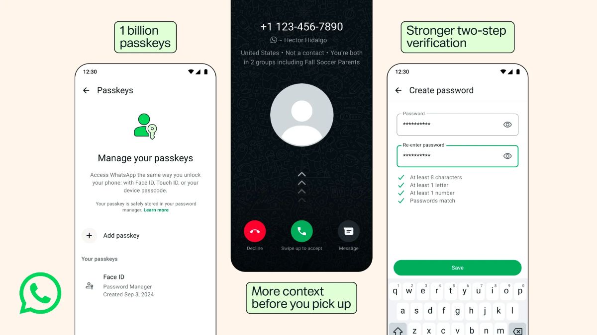 WhatsApp are trei funcții noi pentru protejarea conturilor