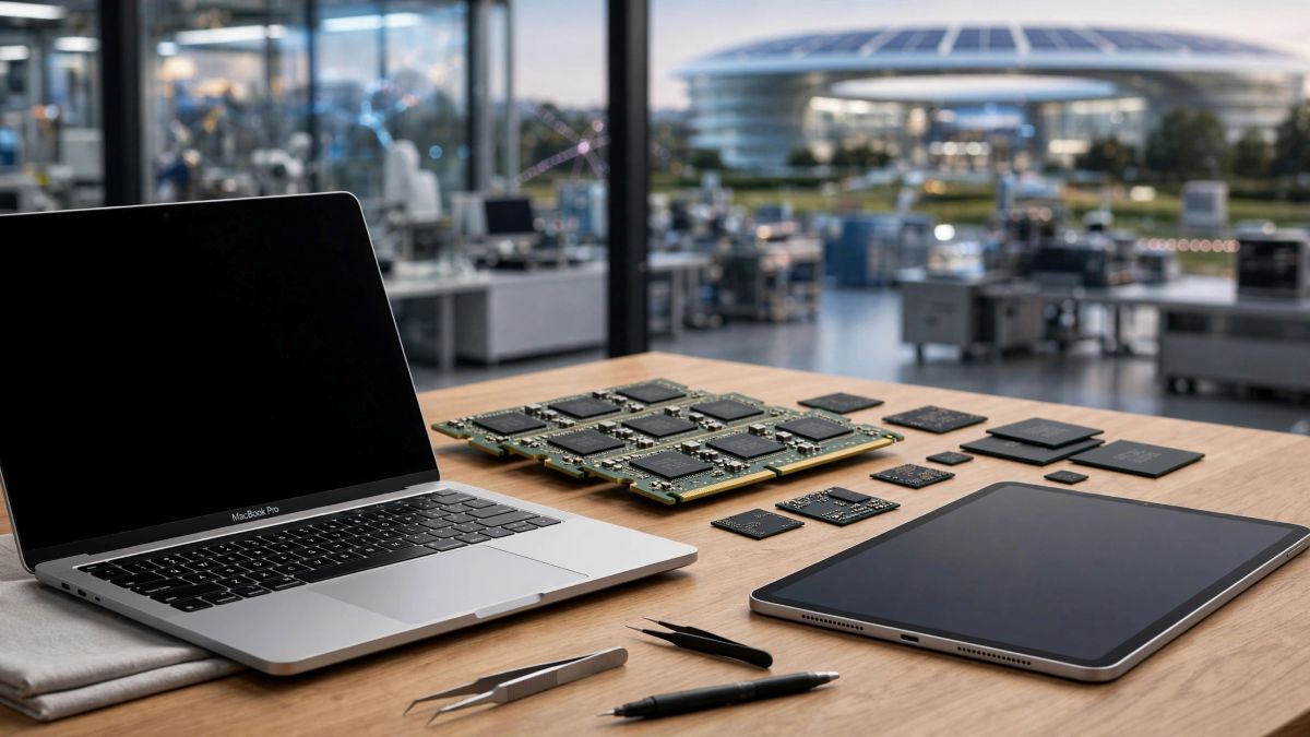 Apple analizează utilizarea memoriilor produse în China pentru a reduce presiunea asupra lanțului de aprovizionare