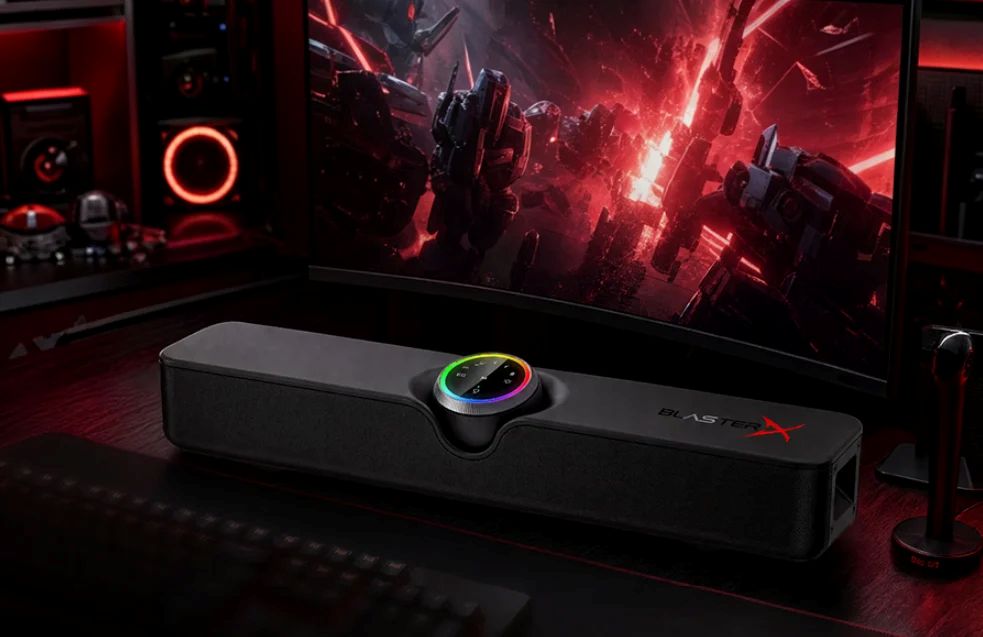 Creative a lansat soundbar-ul de gaming B3 cu putere de vârf de 20 W, Bluetooth 6.0 și iluminare RGB