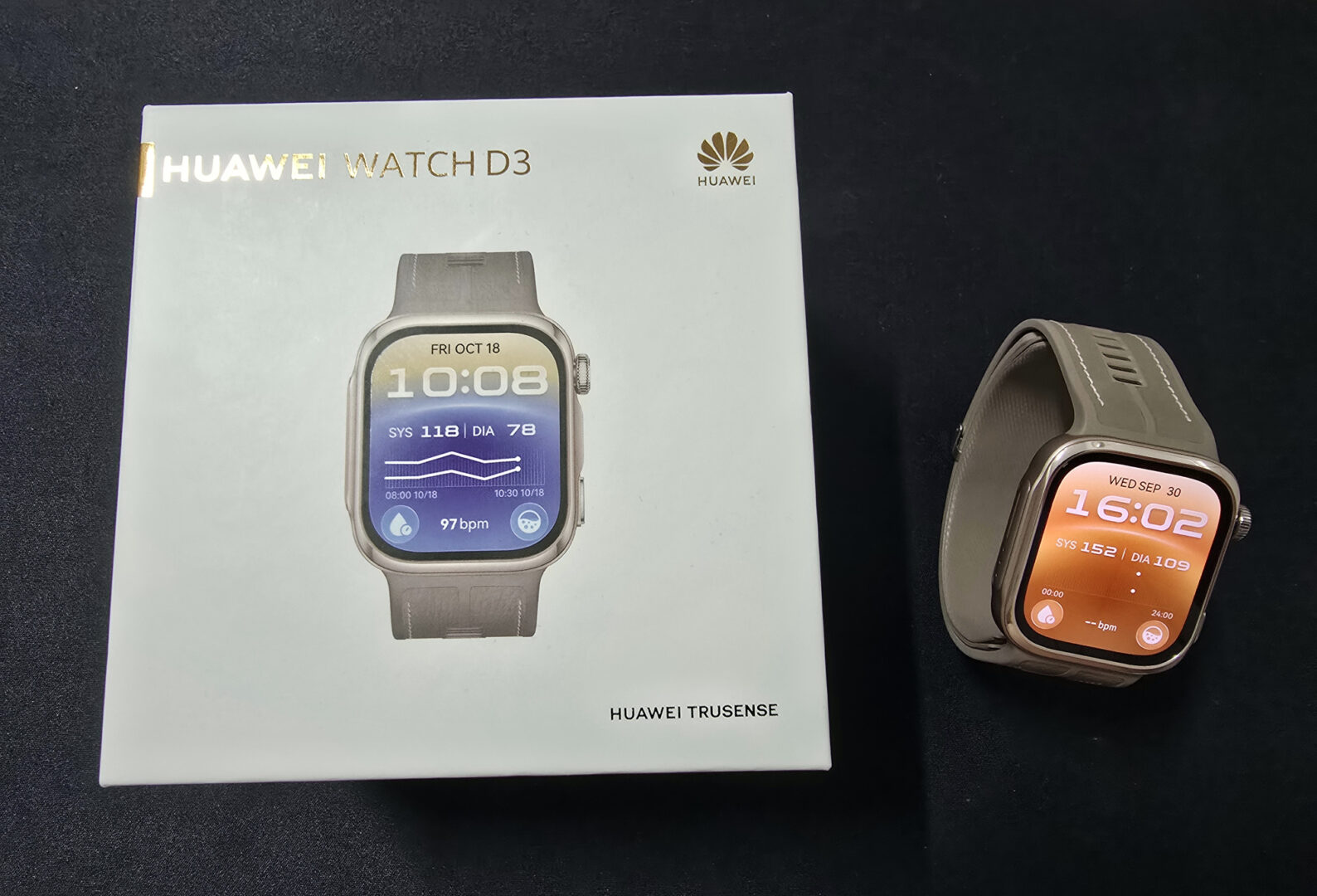 Review Huawei Watch D3: ceas smart elegant, cu tensiometru certificat medical