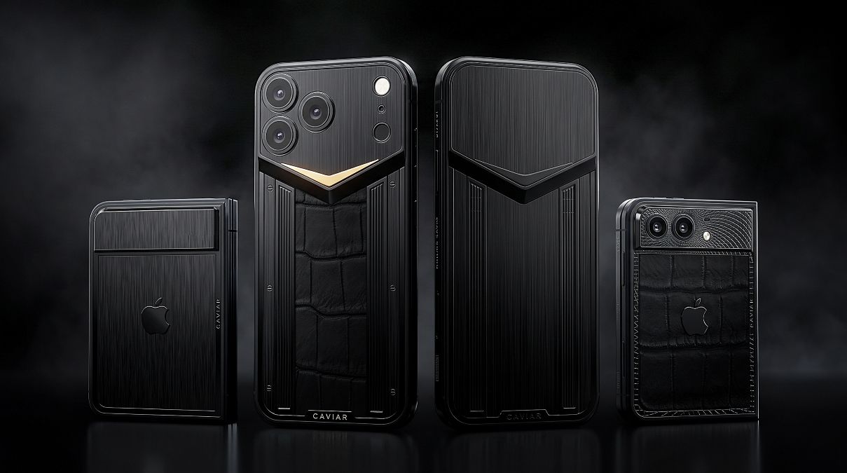 Black Edition, noua colecție Caviar cu iPhone de lux de până la 14.000 de dolari. Două modele nu mai au camere – VIDEO