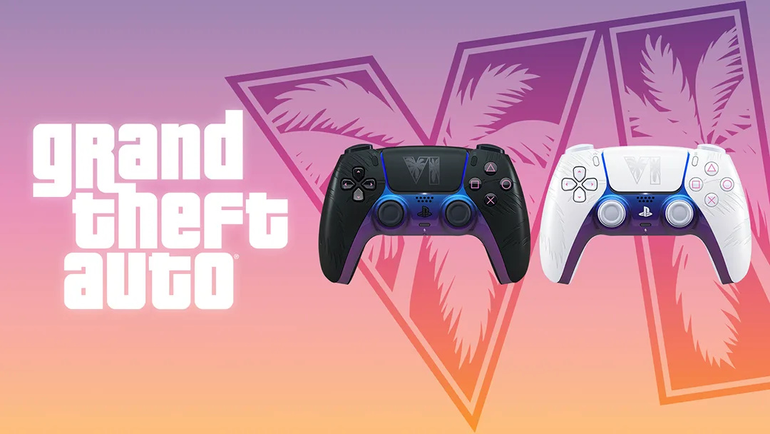 Sony prezintă edițiile limitate Grand Theft Auto VI de controllere DualSense