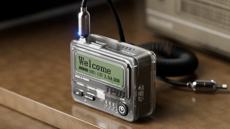 O firmă a lansat Retro Beeper, o baterie externă inspirată de pagerele din anii ’90, capabilă să transmită mesaje radio