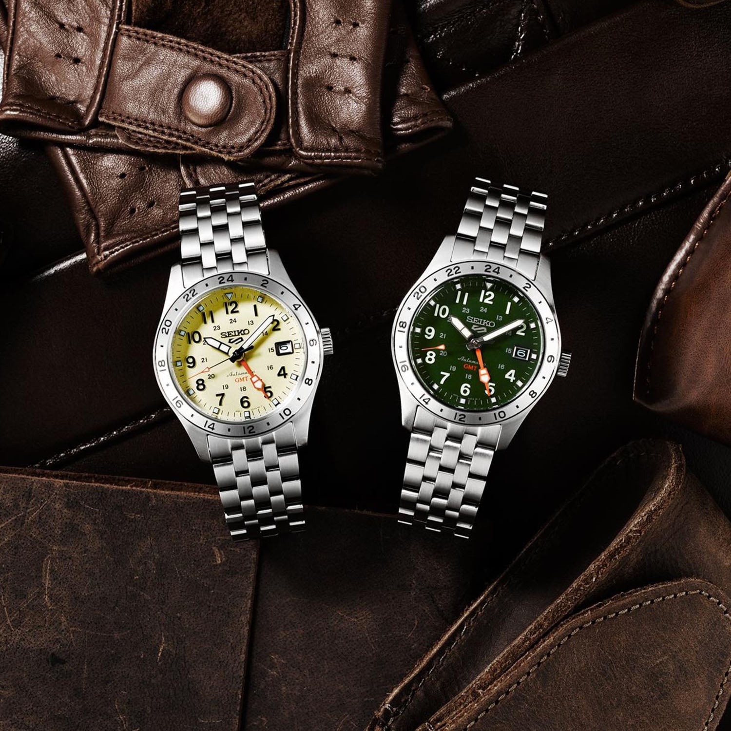 În luna august, Seiko și-a extins discret populara colecție Seiko 5 Sports Field cu două noi modele GMT: HDB001 și HDB002.