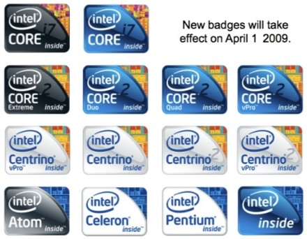 Noile logo-uri ale Intel Noile logo-uri ale Intel