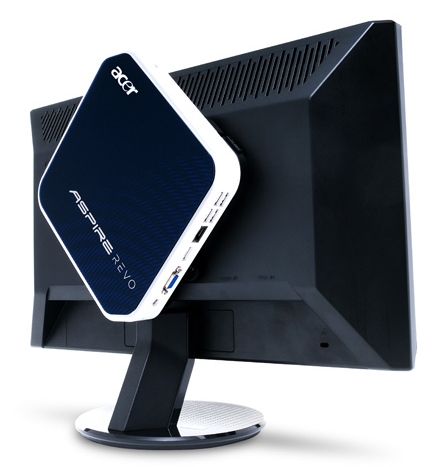 Revo R3600 se poate fixa în spatele unui monitor Revo R3600 se poate fixa în spatele unui monitor