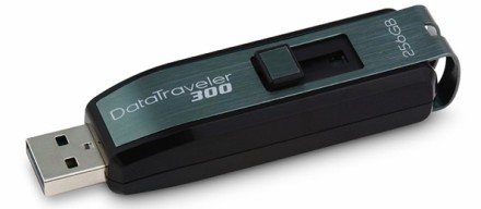 Kingston DataTraveler 300 poate stoca 256 GB Kingston DataTraveler 300 poate stoca 256 GB