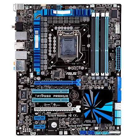 O placă de bază cu chipset Intel P55 Express