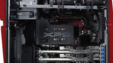 Interiorul lui Dell XPS 710