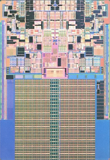 Intel Penryn Die