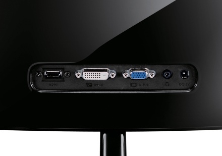 BenQ VW2420H - zona conectorilor