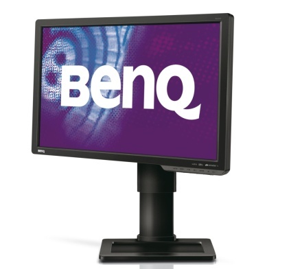 BenQ XL2410T - piciorul permite multe ajustări