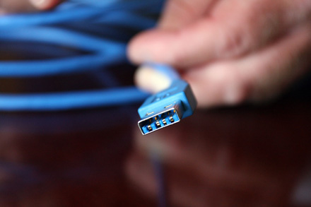 Conector albastru USB 3.0 Conector albastru USB 3.0