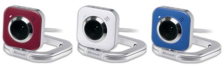 Microsoft LifeCam VX-5500 cu trei fete interschimbabile Microsoft LifeCam VX-5500 cu trei fete interschimbabile