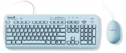Kit tastatura şi mouse pentru spitale Kit tastatura şi mouse pentru spitale