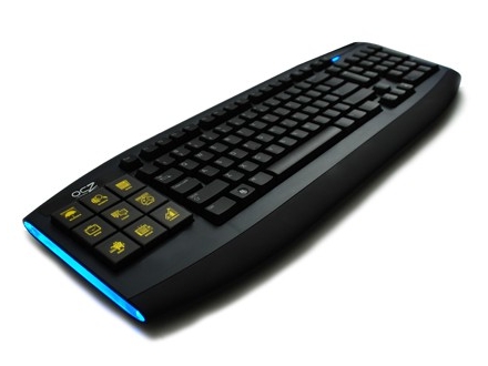OCZ Sabre, tastatura de gaming cu 9 butoane OLED monocrom OCZ Sabre, tastatura de gaming cu 9 butoane OLED monocrom