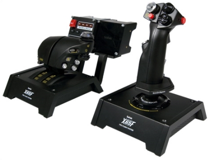 Saitek X65F Pro - un nou nivel de realism pentru simulatoarele de zbor Saitek X65F Pro - un nou nivel de realism pentru simulatoarele de zbor