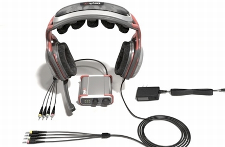 Căşti 5.1, cu accesoriile aferente