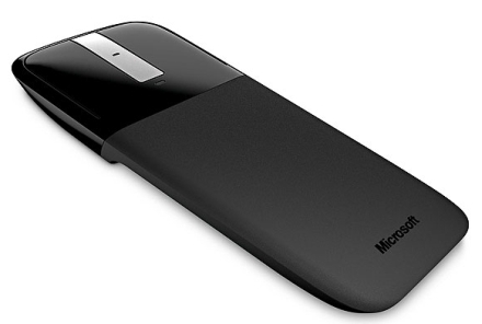 Microsoft Arc Touch Mouse se aplatizează pentru a fi uşor de plimbat