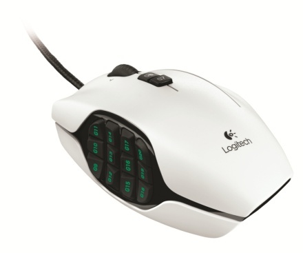 Logitech G600, cu 12 butoane laterale