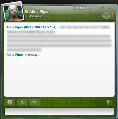 Yahoo! Messenger Vista