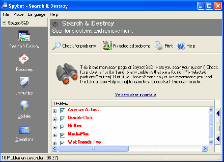 Spyboot Search and Destroy