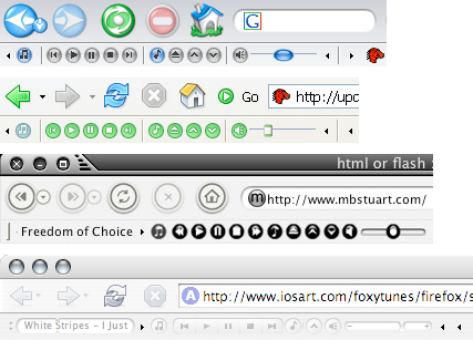 FoxyTunes teme