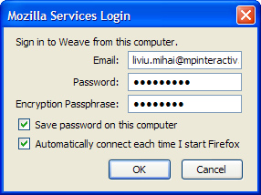 Mozilla Weave Mozilla Weave