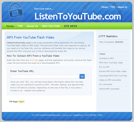 ListenToYouTube.com