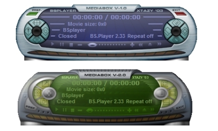 BSPlayer 2.33 - alte skin-uri preinstalate BSPlayer 2.33 - alte skin-uri preinstalate