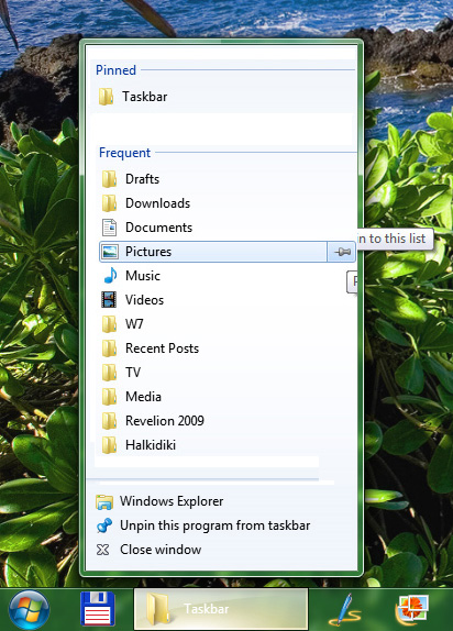 Windows 7 - noul taskbar Windows 7 - noul taskbar
