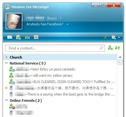 Windows Live Messenger 
