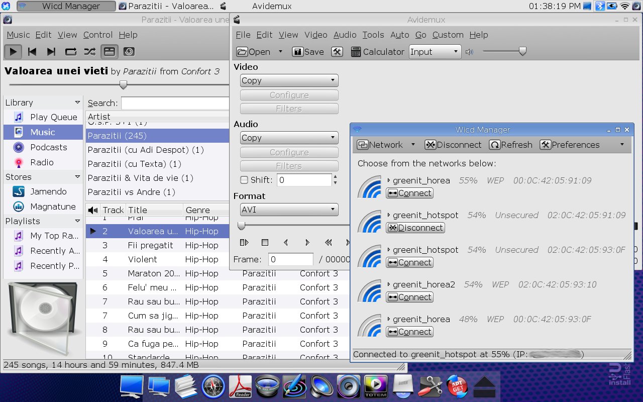 Dreamlinux - test go4it.ro