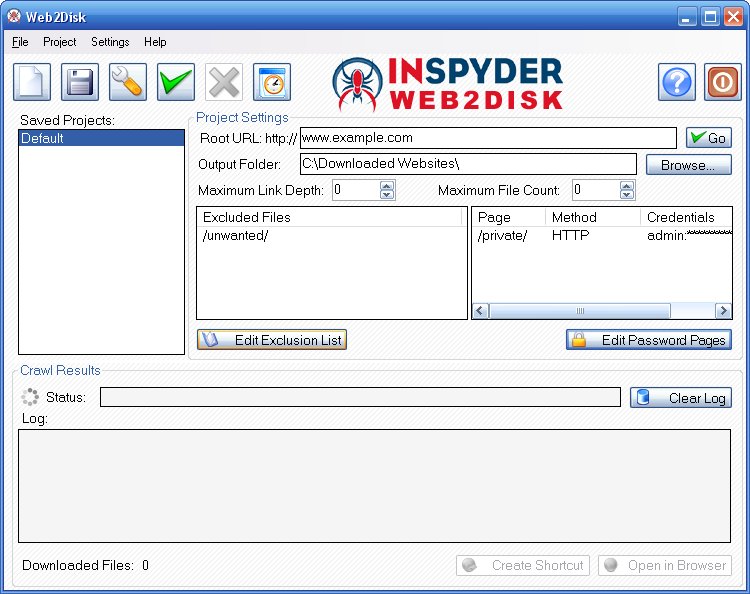 Web2Disk