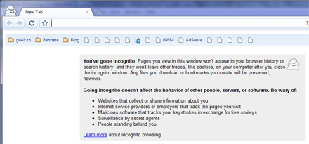 Google Chrome - Incognito