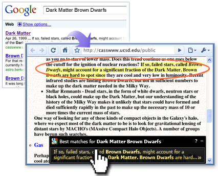 Google Quick Scroll