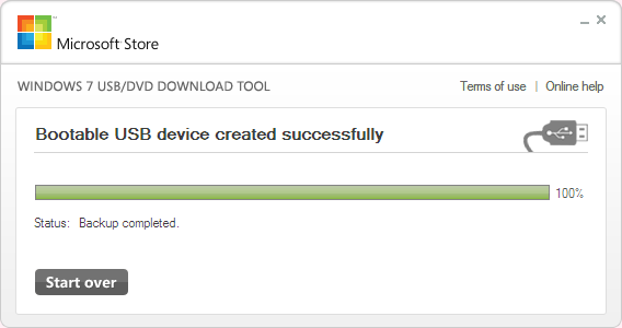 Windows 7 USB DVD Download Tool