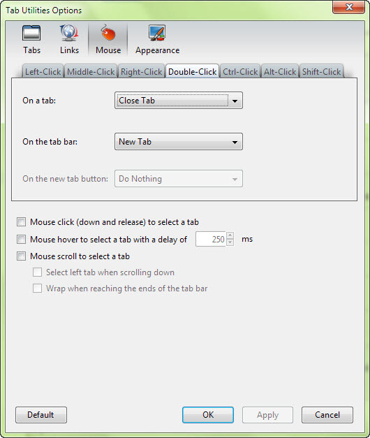 Tab Utilities