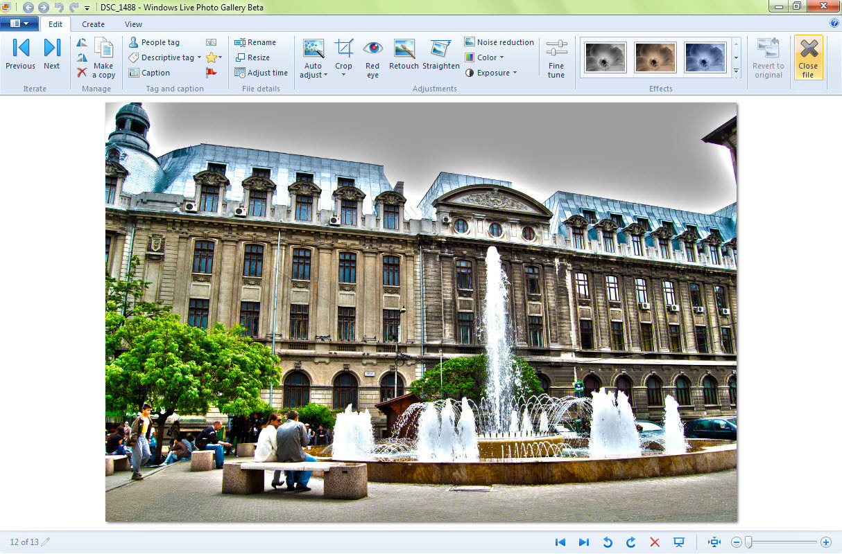 Windows Live Photo Gallery