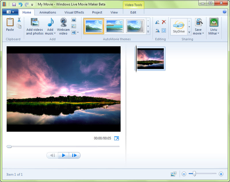 Windows Live Movie Maker
