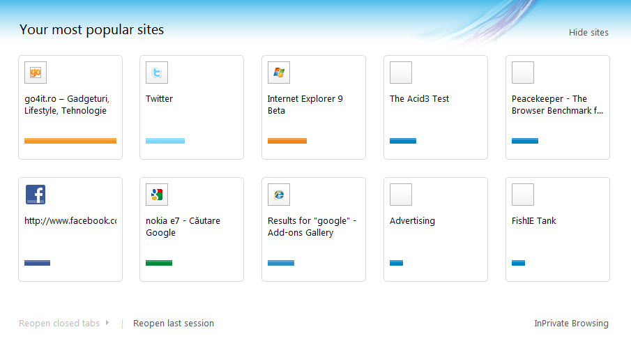 Internet Explorer 9