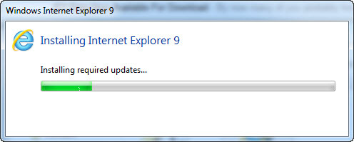 Internet Explorer 9 Internet Explorer 9