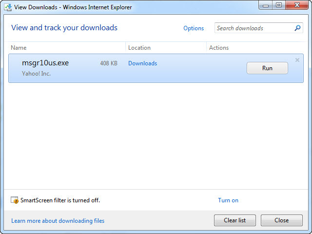 Internet Explorer 9