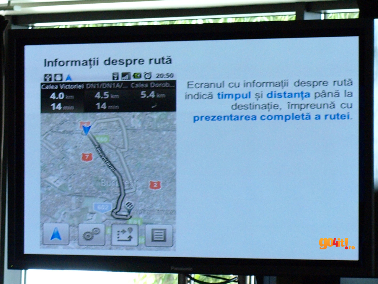 Navigare cu harti Google