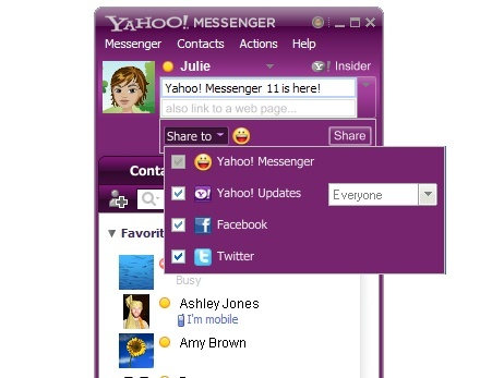 Yahoo Messenger 11
